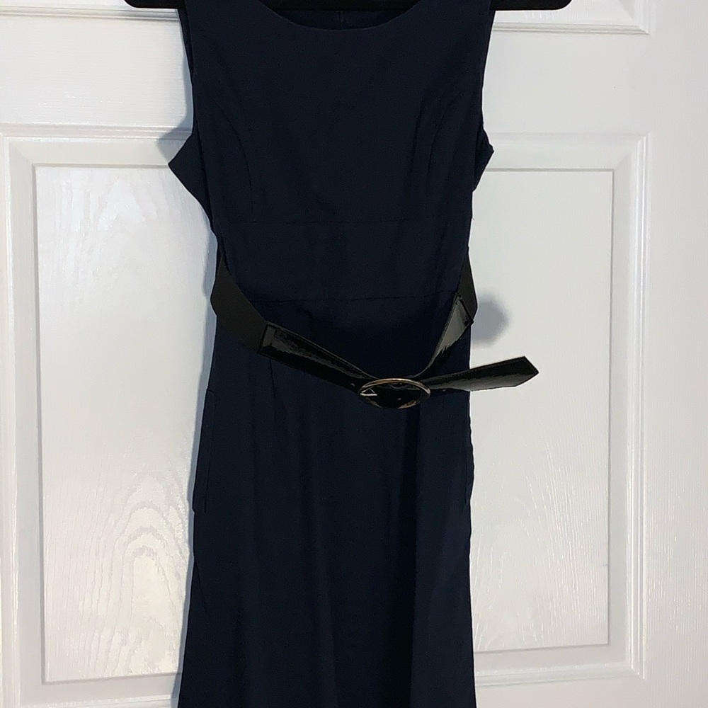 Navy blue dress